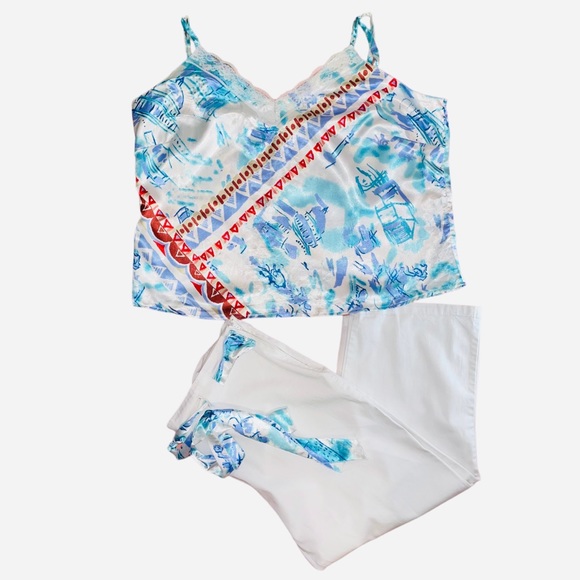 VINTAGE Y2K (2005) CHERRY KRAVE BOHO PRINT SET SIZE 20 CASUAL/BUSINESS/FORMAL - Picture 1 of 16